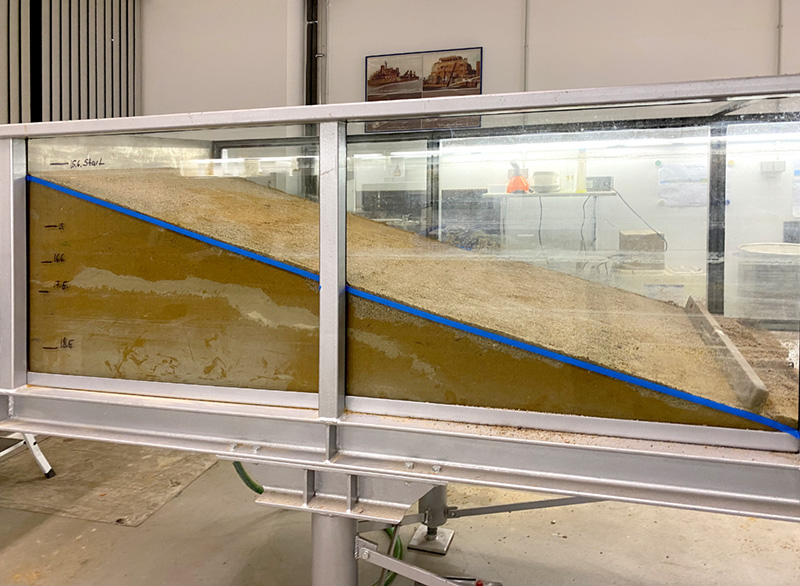 Labor für wasserbau und geotechnik