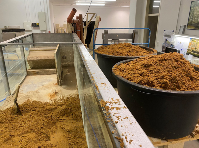 Labor für wasserbau und geotechnik